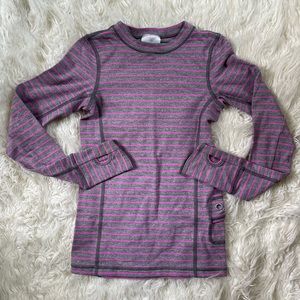 Girls IVIVVA athletica long sleeve shirt size 6